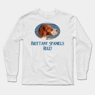 Brittany Spaniels Rulel Long Sleeve T-Shirt